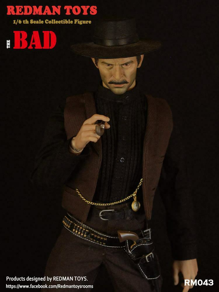 1/6 scale toy Cowboy Tobacco Pipe The Bad 