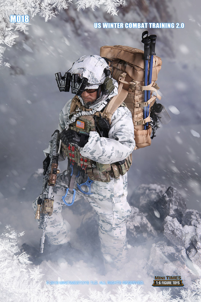 Mini Times toys 1/6 Army Soldier Navy Seal Winter Combat Training Action Figure 