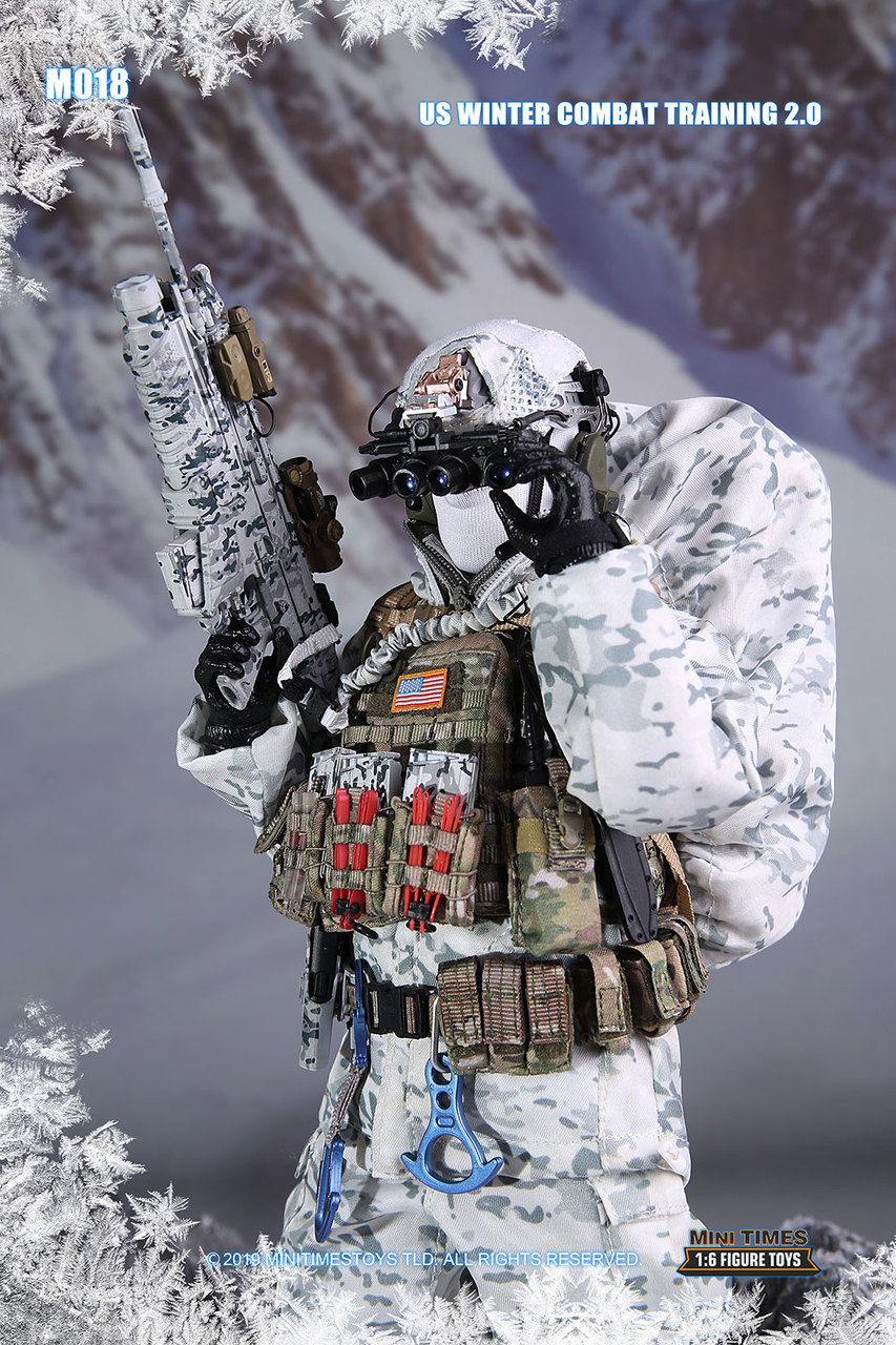 Details about   1/6 Scale Toy US Winter Combat Training Climbing Gear Set 