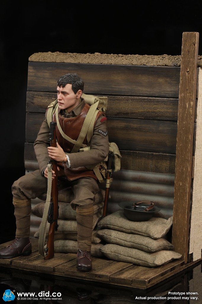 Details about  / DID 1:6 E60061 WWI British Trenches Scene Props F 12/" Action Figure Toys