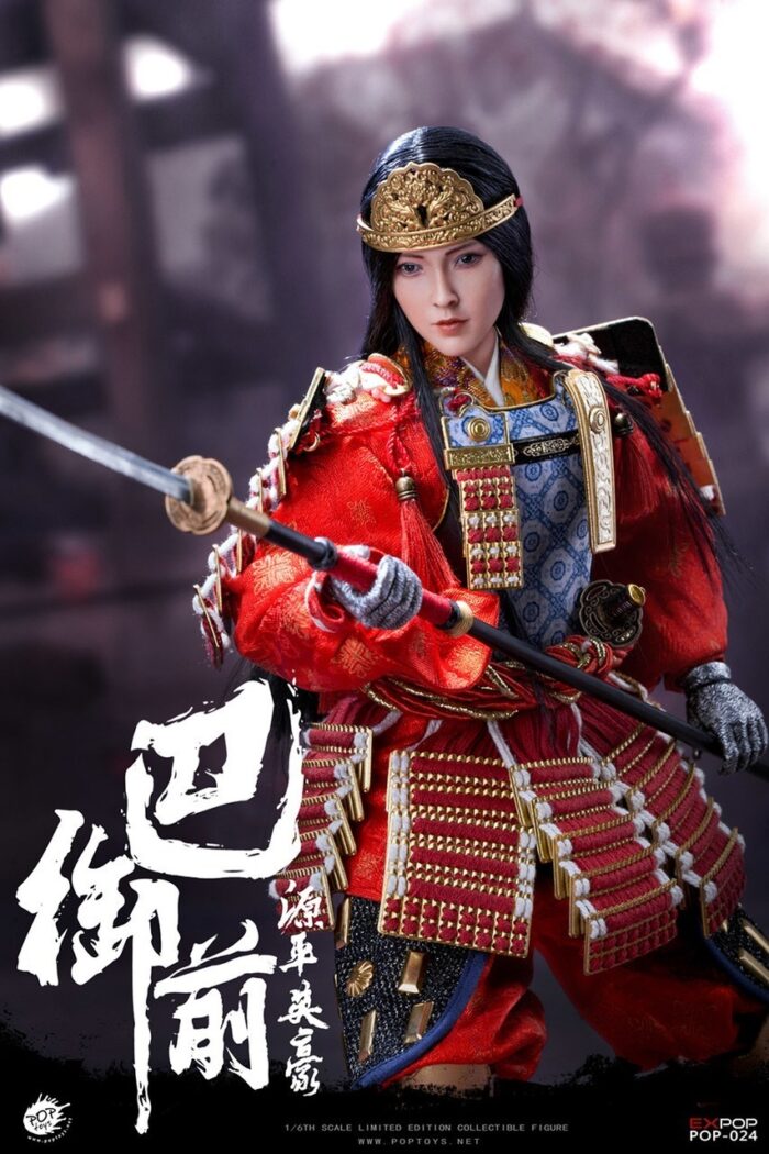 POPTOYS JAPANESE GENPEI HEROINE TOMOE GOZEN 1/6 SCALE ACTION FIGURE  POP-EX024-A - Image 2