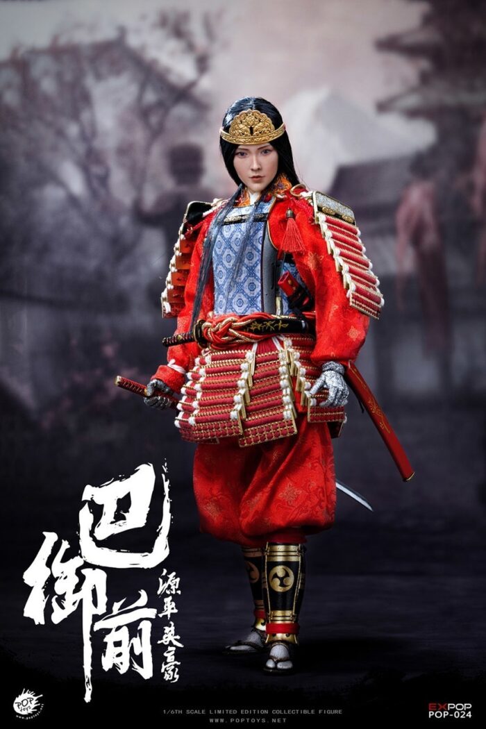 POPTOYS JAPANESE GENPEI HEROINE TOMOE GOZEN 1/6 SCALE ACTION FIGURE  POP-EX024-A - Image 3