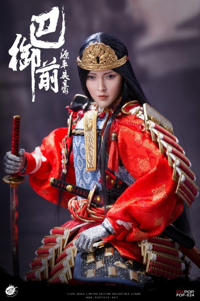 POPTOYS JAPANESE GENPEI HEROINE TOMOE GOZEN 1/6 SCALE ACTION FIGURE  POP-EX024-A - Image 5