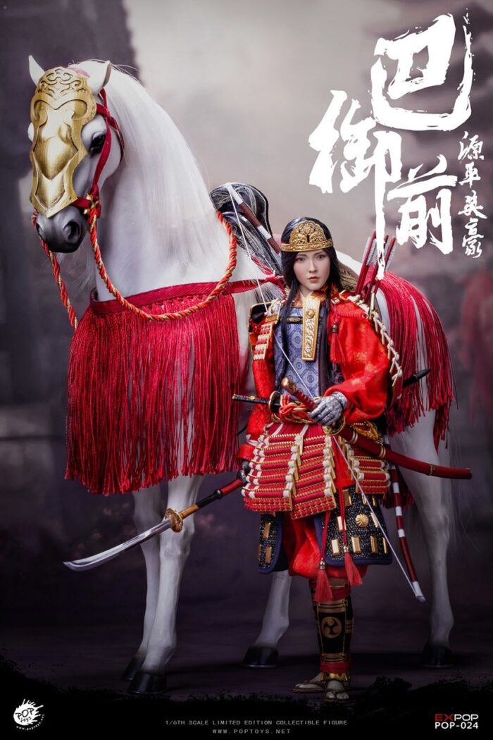 POPTOYS JAPANESE GENPEI HEROINE TOMOE GOZEN 1/6 SCALE ACTION FIGURE  POP-EX024-A