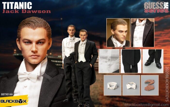 BLACKBOX TOYS GUESS ME SERIES - TITANIC JACK 1/6 SCALE ACTION FIGURE VERSION A BBT9014A