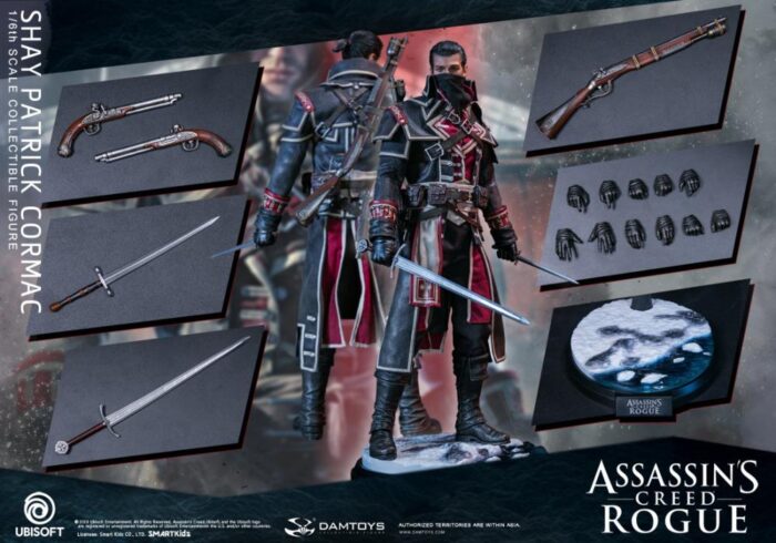 Assassin's Creed Rogue Shay Patrick Cormac 1/6 Scale Figure BY DAMTOYS DMS011