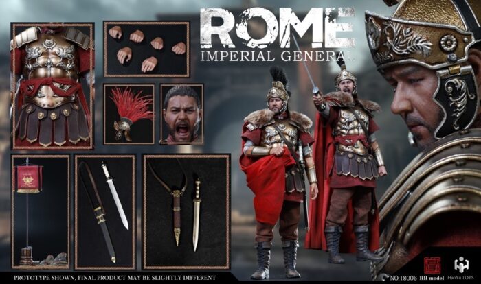 HH MODEL X HAOYU TOYS ROMAN IMPERIAL GENERAL (DELUXE VERSION) 1/6 SCALE ACTION FIGURE HH18006