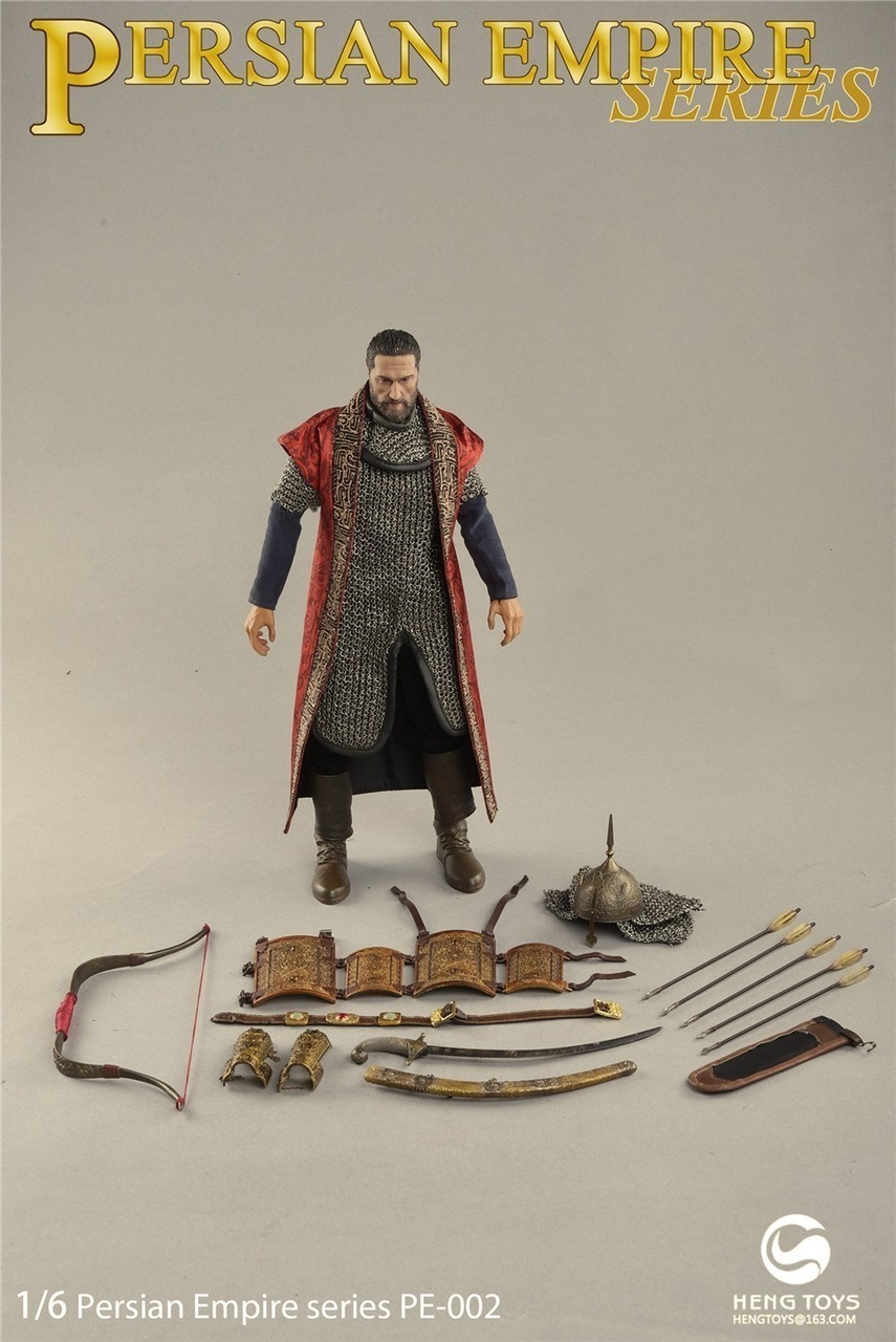 HENGTOYS PERSIAN EMPIRE SERIES WAR ELEPHANT UNIT - CAPTAIN 1/6 SCALE ACTION FIGURE PE002 - Image 8