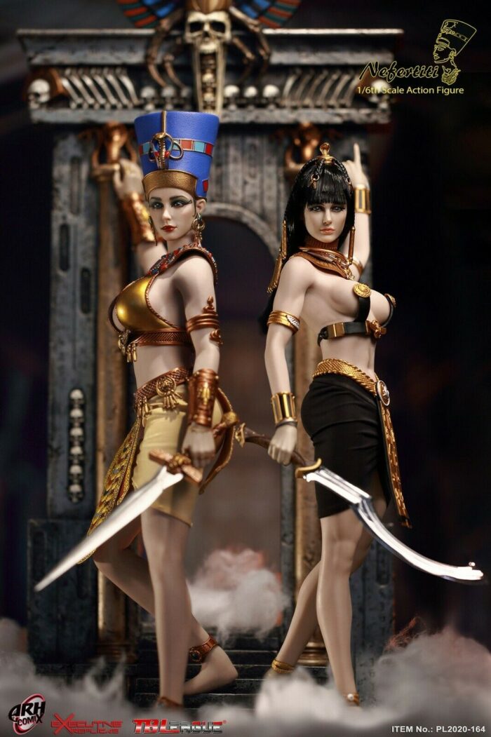 TBLEAGUE (PHICEN) EGYPTIAN QUEEN NEFERTITI 1/6 SCALE ACTION FIGURE PL2020-164 - Image 4