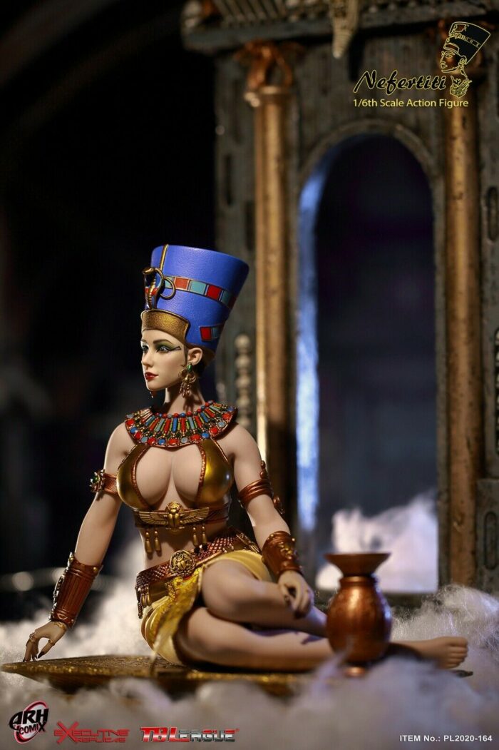 TBLEAGUE (PHICEN) EGYPTIAN QUEEN NEFERTITI 1/6 SCALE ACTION FIGURE PL2020-164 - Image 5