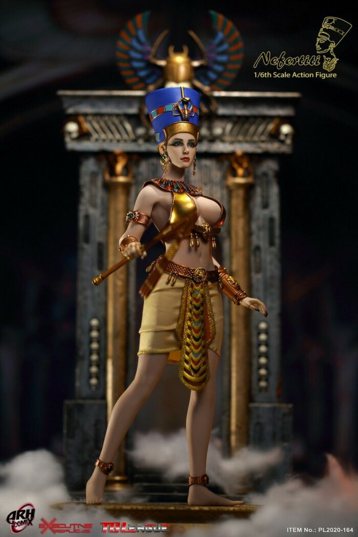 TBLEAGUE (PHICEN) EGYPTIAN QUEEN NEFERTITI 1/6 SCALE ACTION FIGURE PL2020-164 - Image 6