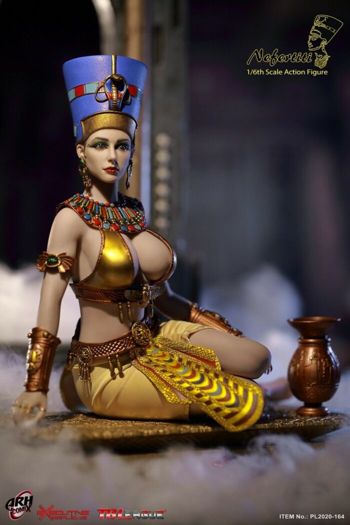 TBLEAGUE (PHICEN) EGYPTIAN QUEEN NEFERTITI 1/6 SCALE ACTION FIGURE PL2020-164 - Image 8