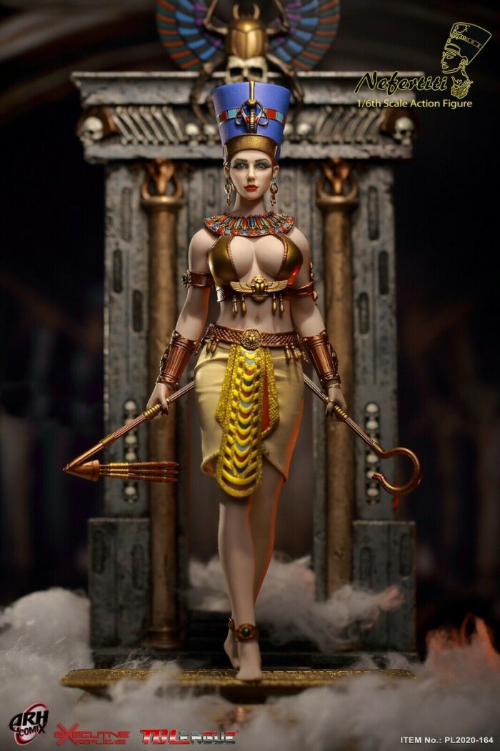TBLEAGUE (PHICEN) EGYPTIAN QUEEN NEFERTITI 1/6 SCALE ACTION FIGURE PL2020-164 - Image 9