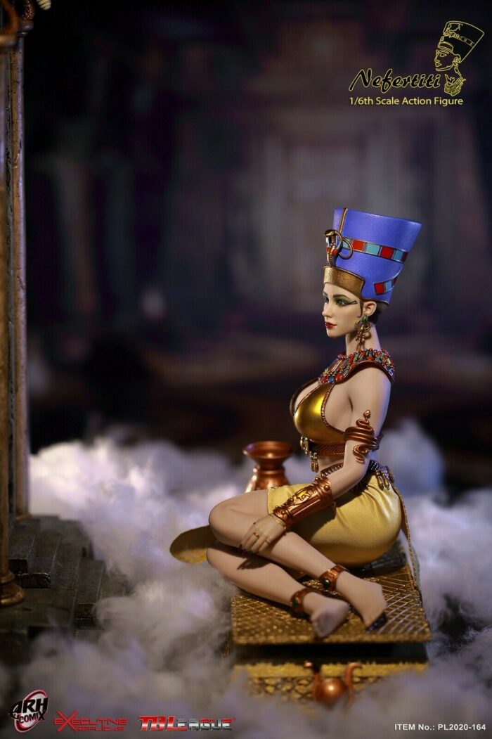 TBLEAGUE (PHICEN) EGYPTIAN QUEEN NEFERTITI 1/6 SCALE ACTION FIGURE PL2020-164 - Image 10
