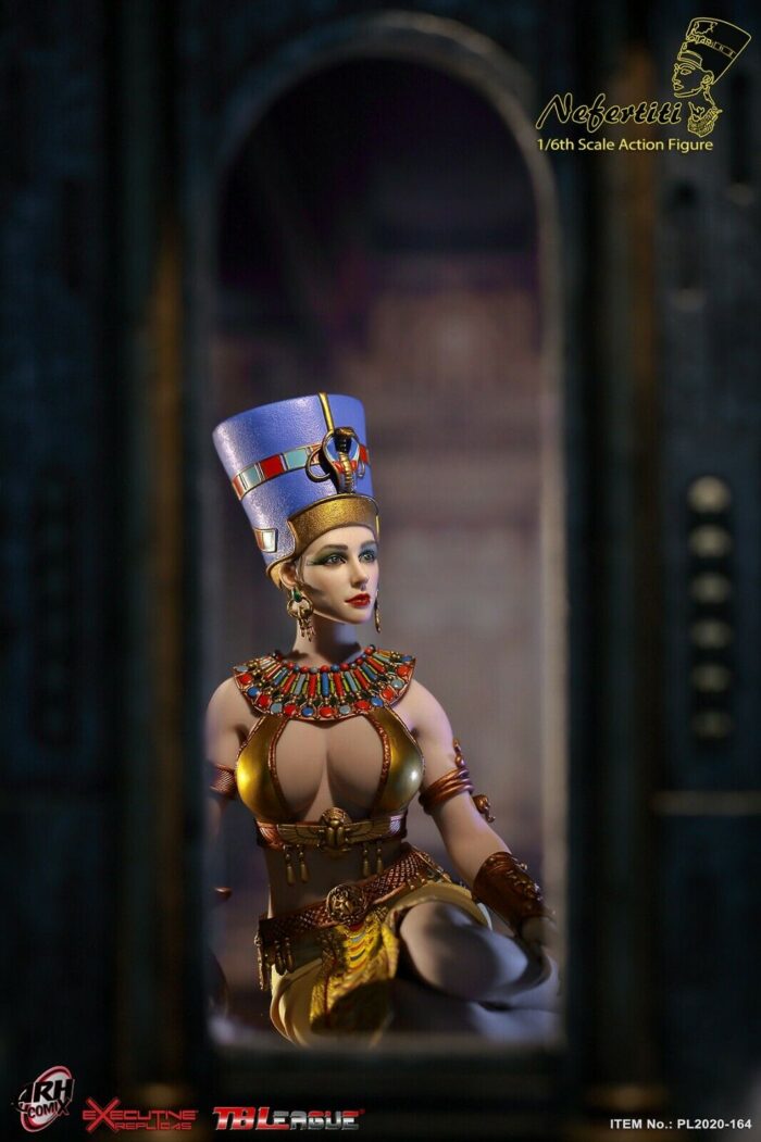 TBLEAGUE (PHICEN) EGYPTIAN QUEEN NEFERTITI 1/6 SCALE ACTION FIGURE PL2020-164 - Image 11