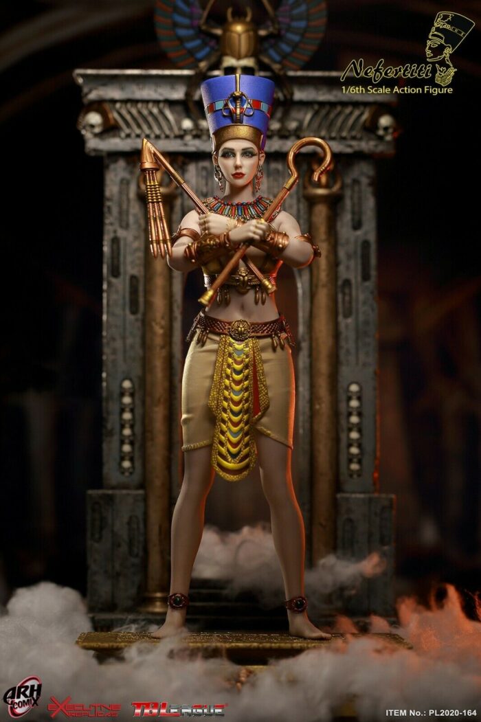 TBLEAGUE (PHICEN) EGYPTIAN QUEEN NEFERTITI 1/6 SCALE ACTION FIGURE PL2020-164 - Image 12