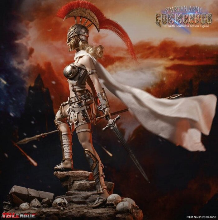 Silver Spartan Army Commander - TB League 1/6 Scale Figure PL-2020-165B phicen - Image 5