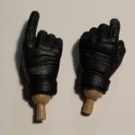 Very hot toys 1/6 extra hands set (black gloved) loose   B6