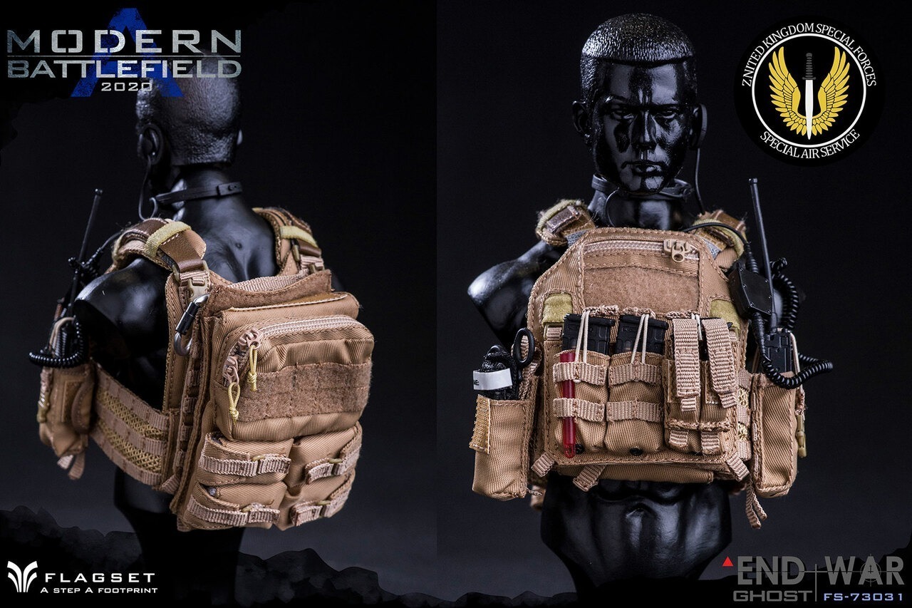 FLAGSET MODERN BATTLEFIELD END WAR A Price 1/6 SCALE ACTION FIGURE