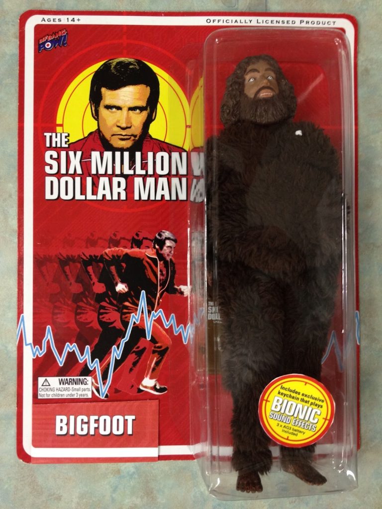 6 million dollar man bigfoot toy