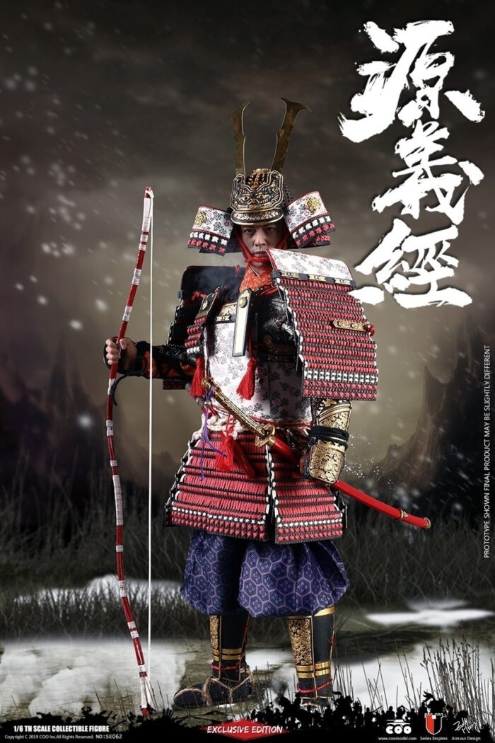 COOMODEL DIECAST ALLOY EMPIRES SERIES - MINAMOTO NO YOSHITSUNE 1/6 SCALE ACTION FIGURE EXCLUSIVE VERSION NO:SE062 - Image 3