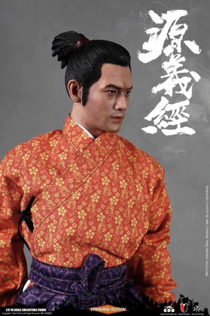 COOMODEL DIECAST ALLOY EMPIRES SERIES - MINAMOTO NO YOSHITSUNE 1/6 SCALE ACTION FIGURE EXCLUSIVE VERSION NO:SE062 - Image 6