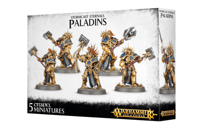 WARHAMMER AGE OF SIGMAR - STORMCAST ETERNALS PALADINS