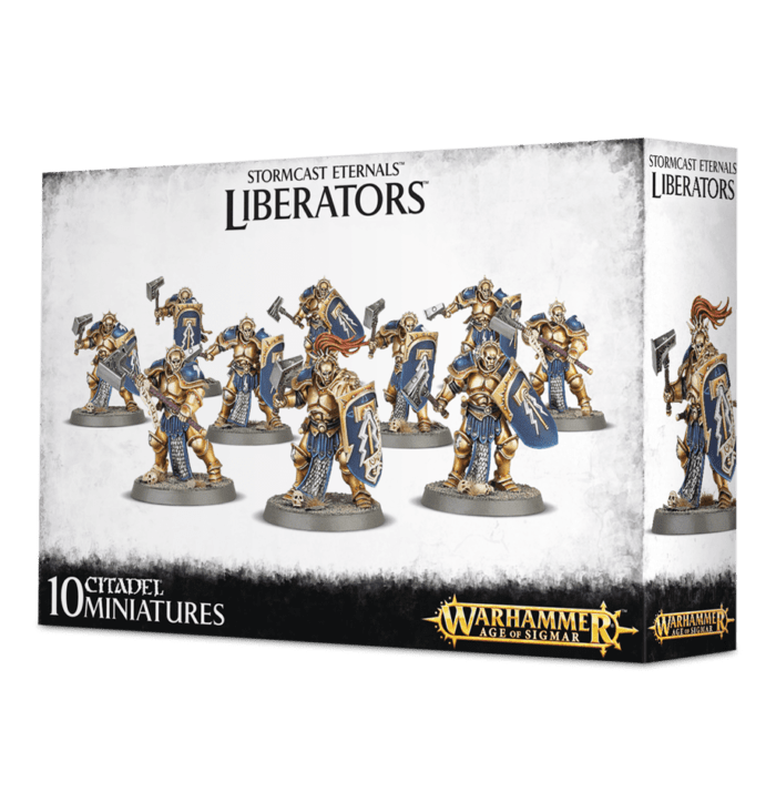 WARHAMMER AGE OF SIGMAR - STORMCAST ETERNALS LIBERATORS