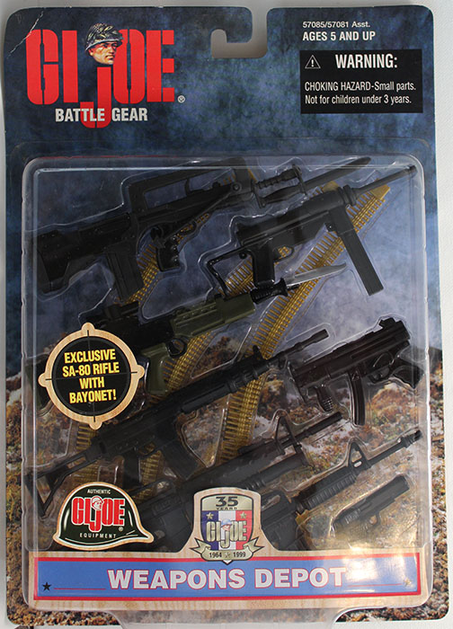 Gun with shootable ammo rod GJ9 Details about   Vintage Hasbro GI Joe 12" Figure Accessory 