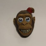 Laughing monkey bank robber mask for 12 inch figures