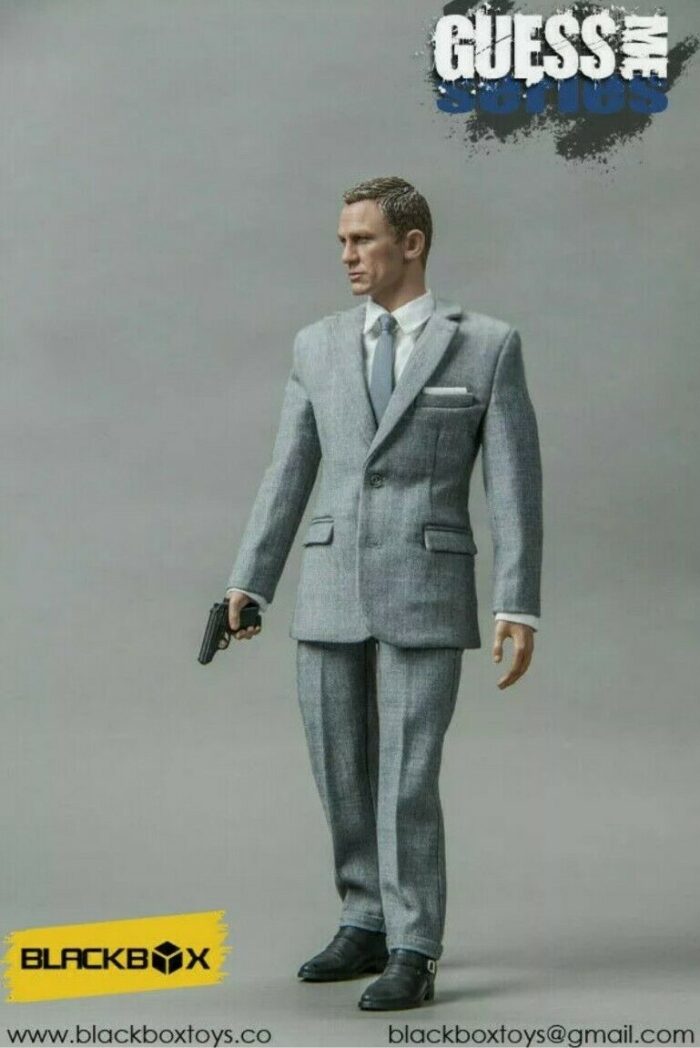 1/6 007 Spectre James Bond GREY Suit Version BB9002 BlackBox