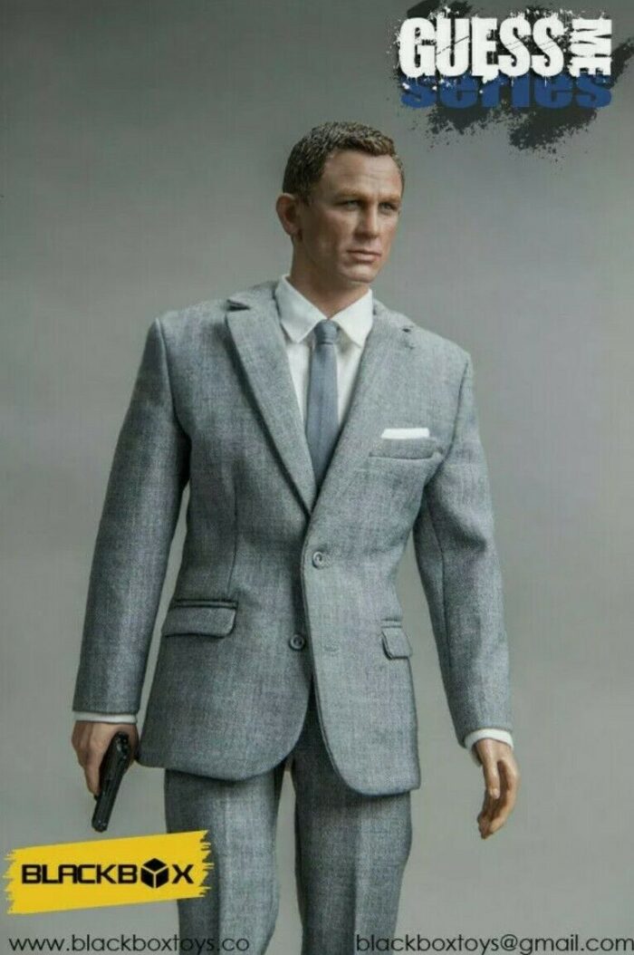 1/6 007 Spectre James Bond GREY Suit Version BB9002 BlackBox - Image 2