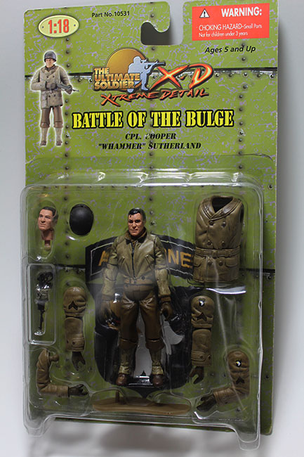 WWII Series Ultimate Soldier XD 1:18 scale US Bar Gunner 