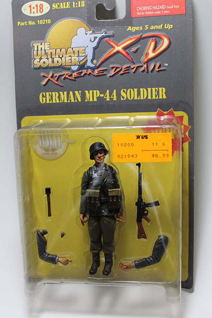 21st Century Toys Ultimate Soldier X-D 1:18 GERMAN MP-44 SOLDIER Action Figure 