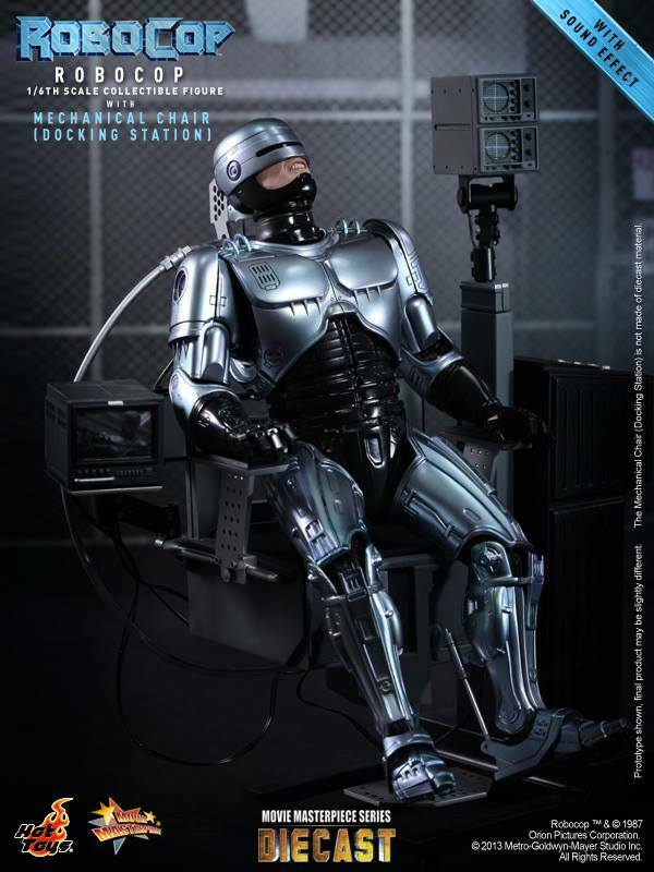 Hot Toys Robocop with Docking Station Chair MMS203-D05 1/6 scale