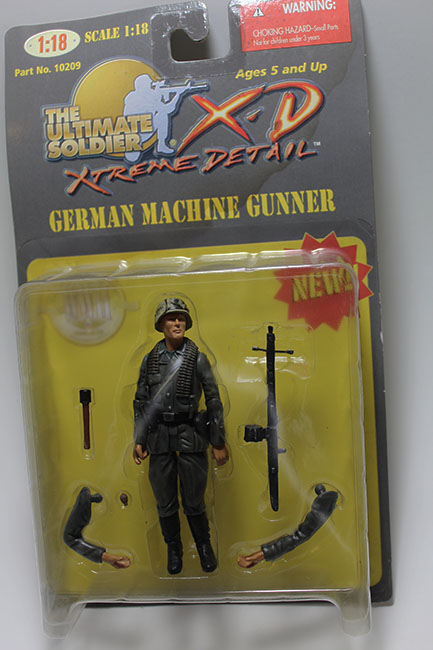 Details about   Ultimate Soldier XD 1/18 WWII German Lot Of 4 Machine Gunner And 3 X Infantry 