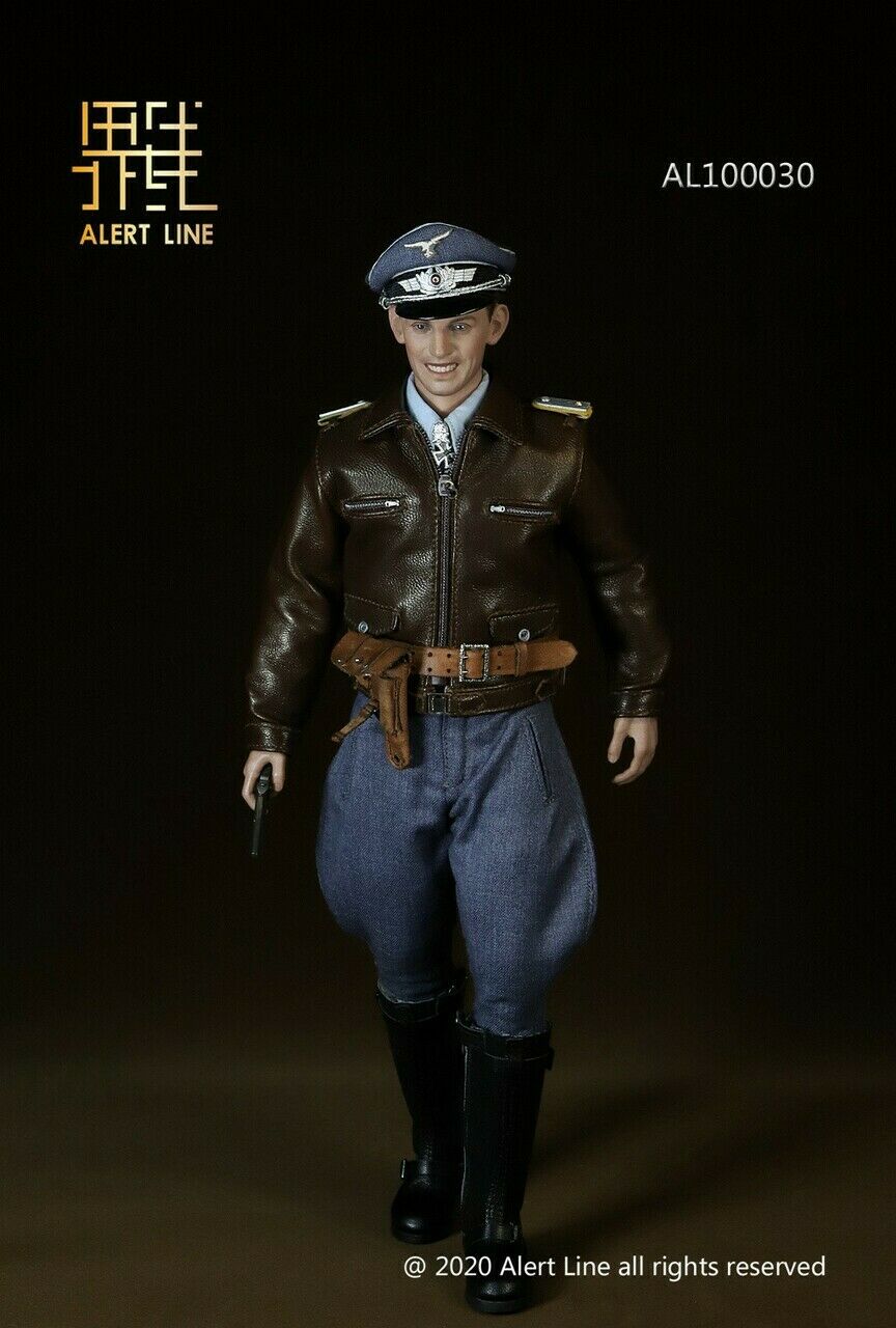 Alert Line Action Figures for Feet - 1/6 Scale Leather Boots WWII US Army 