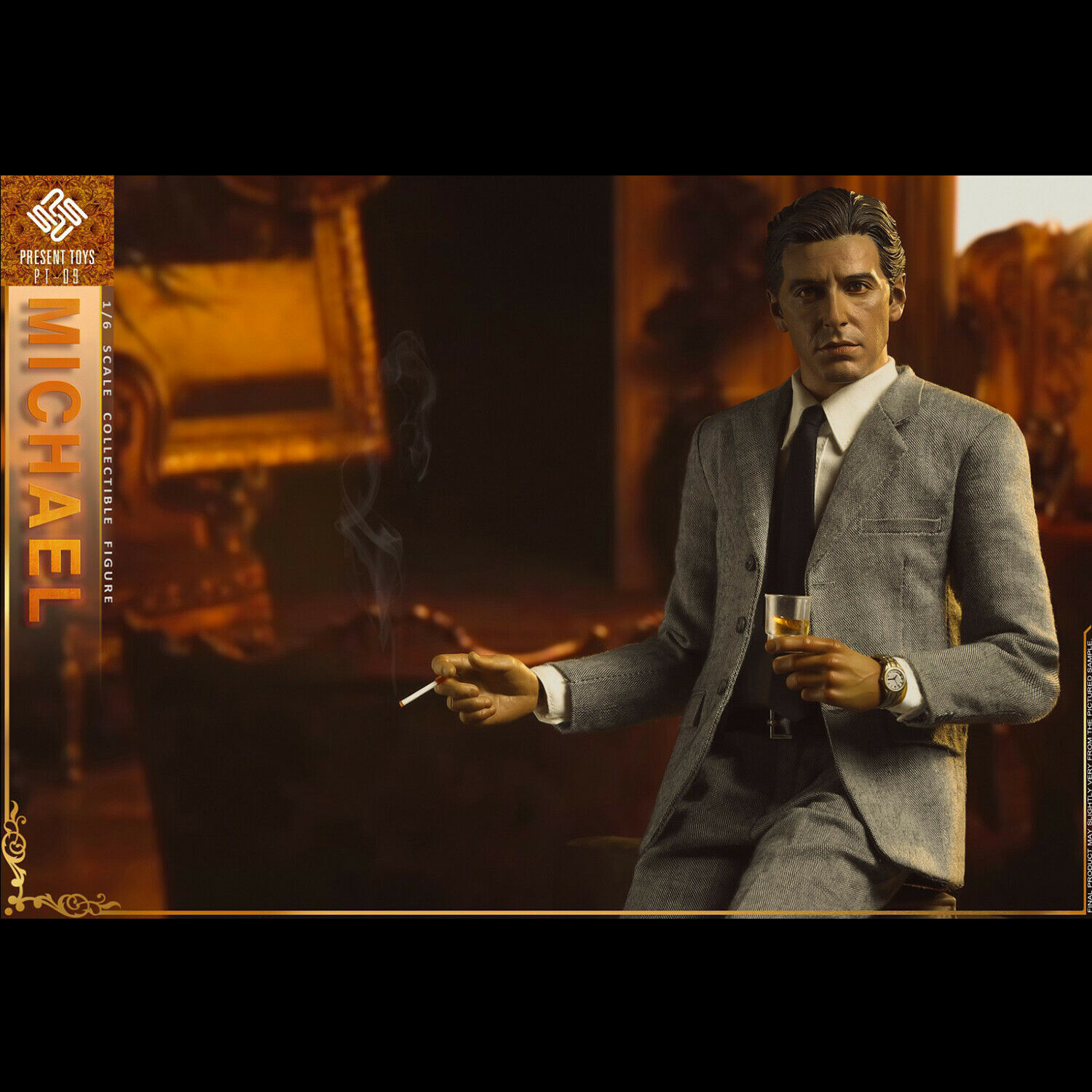 Details about   PRESENT TOYS 1:6 The second Mob Boss Michael Corleone Al Pacino Action Figure 