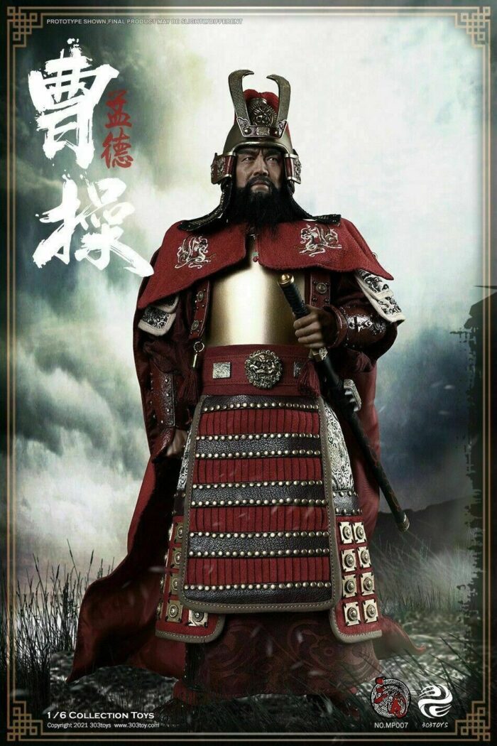 303toys Mp007 1/6 Masterpiece Series-Cao Cao (Mengde) Copper Armored Version - Image 2