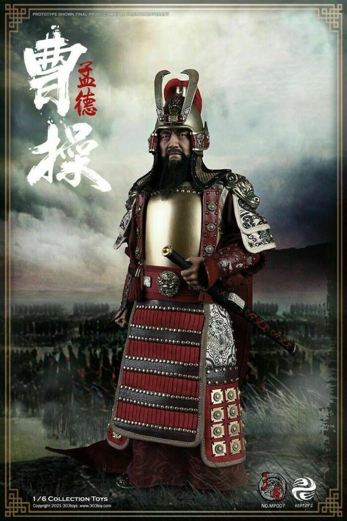 303toys Mp007 1/6 Masterpiece Series-Cao Cao (Mengde) Copper Armored Version - Image 5