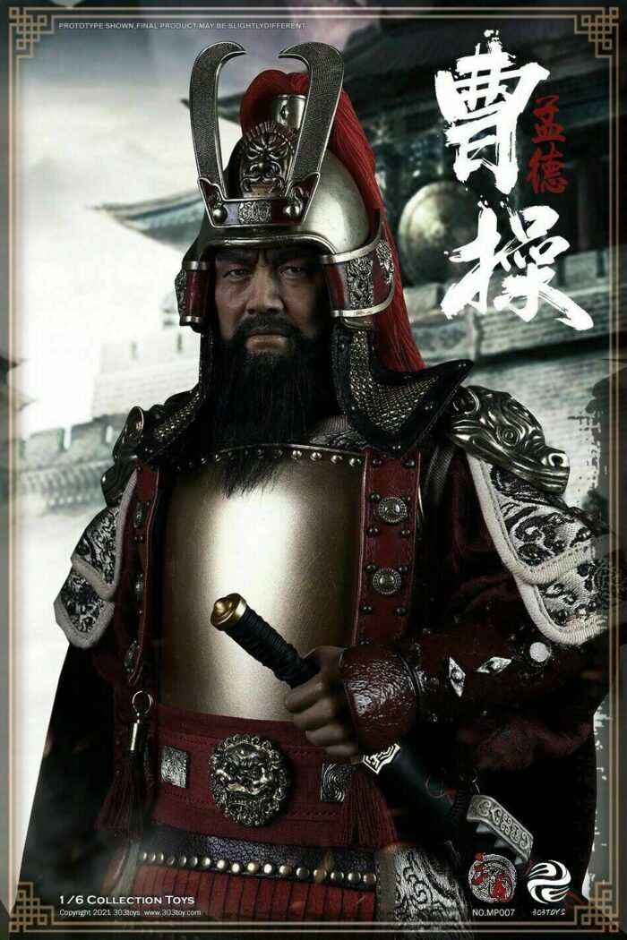 303toys Mp007 1/6 Masterpiece Series-Cao Cao (Mengde) Copper Armored Version - Image 6