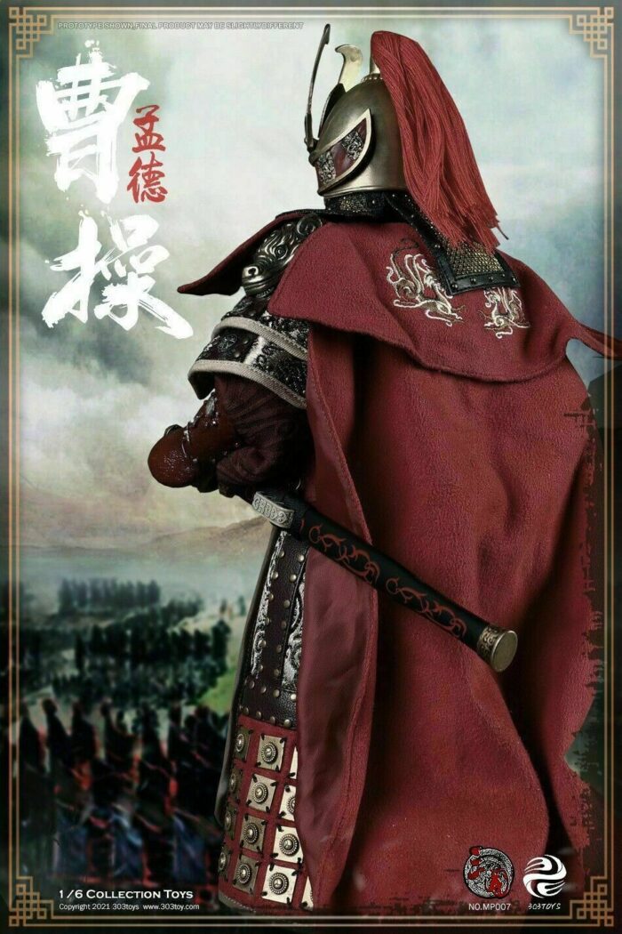 303toys Mp007 1/6 Masterpiece Series-Cao Cao (Mengde) Copper Armored Version - Image 7