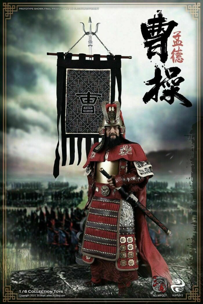 303toys Mp007 1/6 Masterpiece Series-Cao Cao (Mengde) Copper Armored Version - Image 8