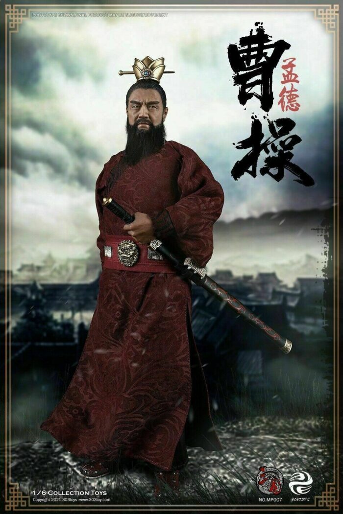 303toys Mp007 1/6 Masterpiece Series-Cao Cao (Mengde) Copper Armored Version - Image 10