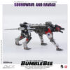 Soundwave & Ravage Collectible Figure by Threezero DLX Scale  Die-Cast Metal  Bumblebee Movie - Image 3