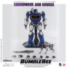 Soundwave & Ravage Collectible Figure by Threezero DLX Scale  Die-Cast Metal  Bumblebee Movie - Image 4