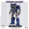 Soundwave & Ravage Collectible Figure by Threezero DLX Scale  Die-Cast Metal  Bumblebee Movie - Image 6