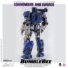 Soundwave & Ravage Collectible Figure by Threezero DLX Scale  Die-Cast Metal  Bumblebee Movie - Image 8