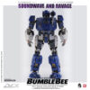 Soundwave & Ravage Collectible Figure by Threezero DLX Scale  Die-Cast Metal  Bumblebee Movie - Image 9