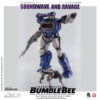 Soundwave & Ravage Collectible Figure by Threezero DLX Scale  Die-Cast Metal  Bumblebee Movie